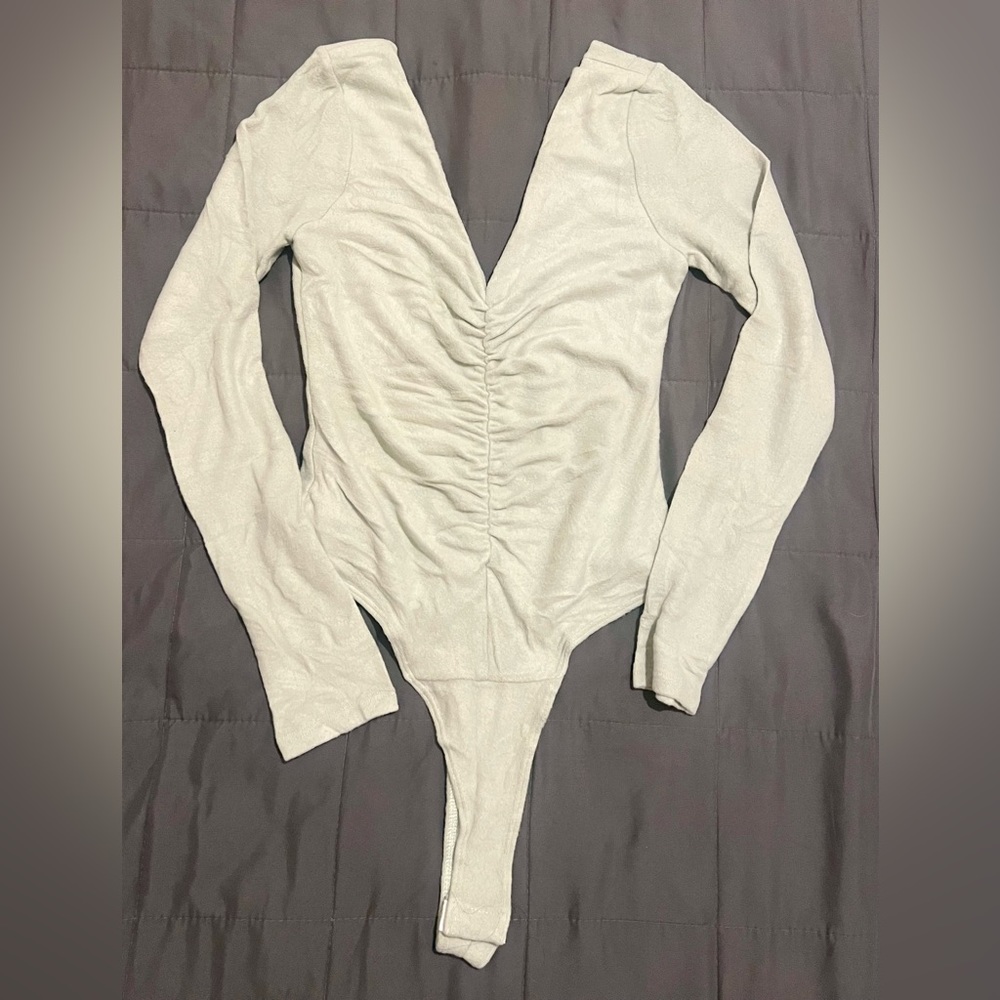 Soft long sleeve bodysuit